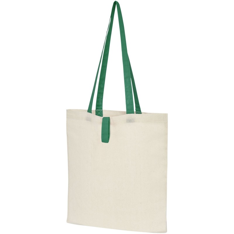 Sac shopping Nevada pliable en coton de 100 g/m² 7LCouleur:Vert Sac shopping Nevada pliable en coton de 100 g/m² 7LCouleur:Vert