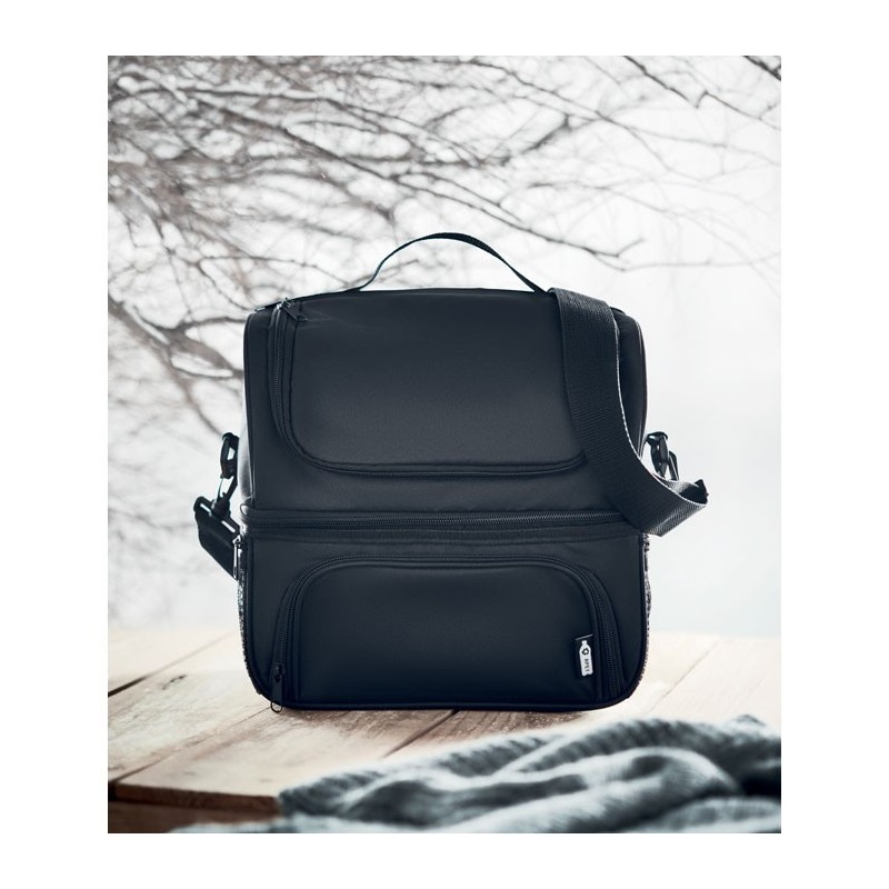 Sac isotherme en 600D RPET ICEBERGCouleur:Noir