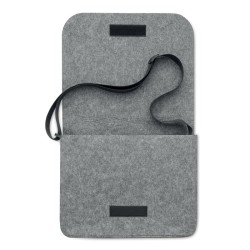 Sac messager en feutre RPET BAGLOCouleur:Gris