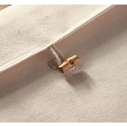 Pochette 15 pouces en coton COTINCouleur:Beige