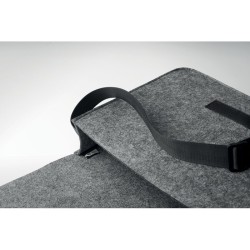 Sac messager en feutre RPET BAGLOCouleur:Gris