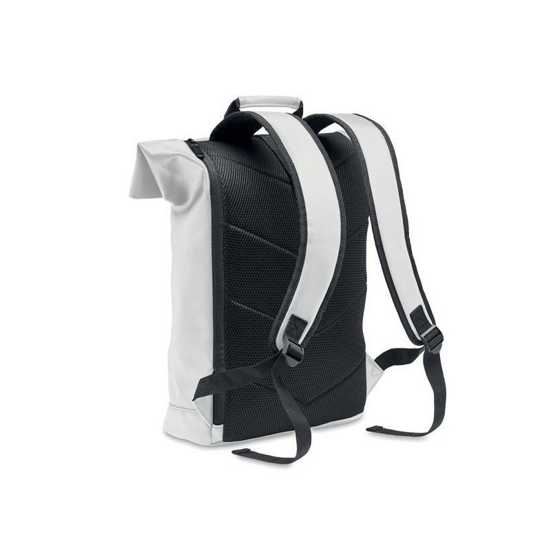 Sac à dos enroulable en PU BAI ROLLCouleur:Blanc