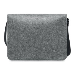 Sac messager en feutre RPET BAGLOCouleur:Gris