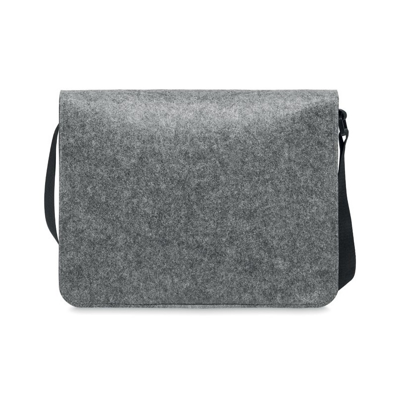 Sac messager en feutre RPET BAGLOCouleur:Gris