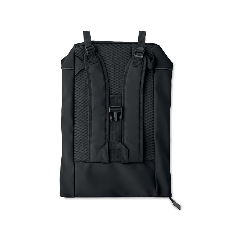 Sac à dos en PU pour ordinateur LAPTOSACouleur:Noir