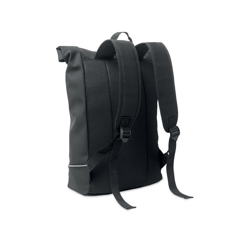 Sac à dos en PU pour ordinateur LAPTOSACouleur:Noir