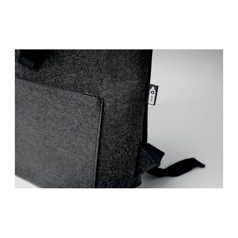 Sac à dos en feutre RPET INDICO PACKCouleur:Gris Pierre