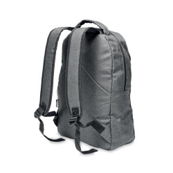 Sac à dos 600D RPET 2 tons SIENACouleur:Noir