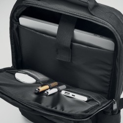 Sac à dos ordinateur 300D RPET SINGAPORECouleur:Noir