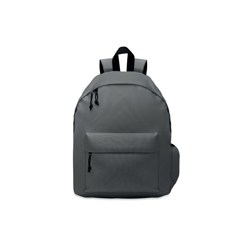 Sac à dos polyester RPET 600D BAPAL+Couleur:Gris Pierre