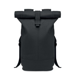 Sac à dos en toile lavée ZURICH ROLLCouleur:Noir