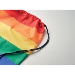 Sac à cordon arc-en-ciel  RPET BOWCouleur:Multicolore