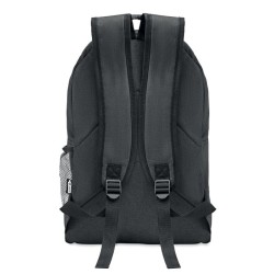 Sac à dos 600D RPET 2 tons SIENACouleur:Noir