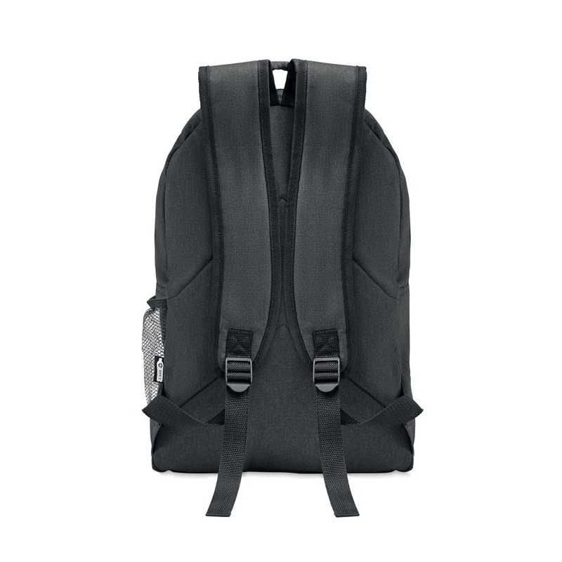Sac à dos 600D RPET 2 tons SIENACouleur:Noir