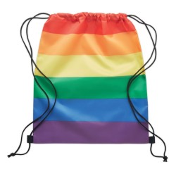Sac à cordon arc-en-ciel  RPET BOWCouleur:Multicolore