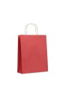 Sac en papier moyen format Couleur:Red