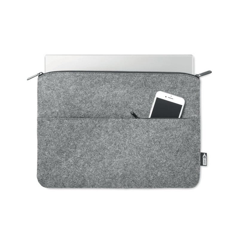 Sac pour ordinateur en RPET TOPLOCouleur:Gris