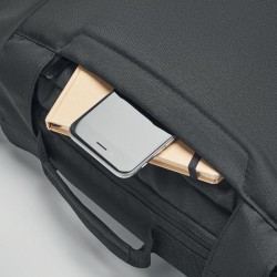 Sac à dos ordinateur 300D RPET SINGAPORECouleur:Noir