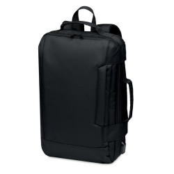 Sac à dos ordinateur 300D RPET SINGAPORECouleur:Noir