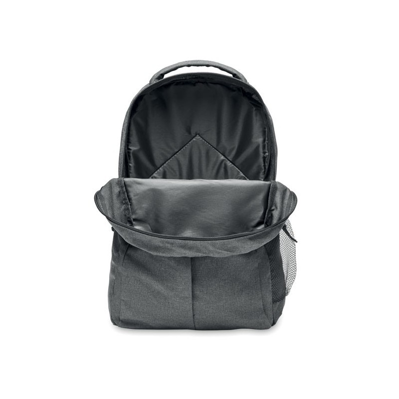Sac à dos 600D RPET 2 tons SIENACouleur:Noir