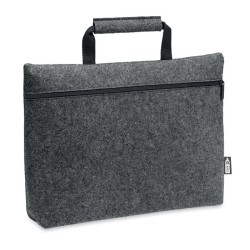 Sac ordinateur feutre RPET TAPLACouleur:Gris Pierre