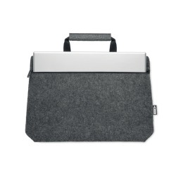 Sac ordinateur feutre RPET TAPLACouleur:Gris Pierre