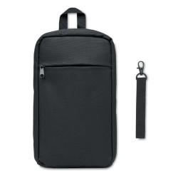 Sac de poitrine en 600D RPET CEBAGCouleur:Noir