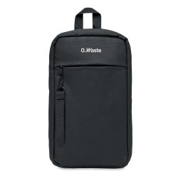 Sac de poitrine en 600D RPET CEBAG Couleur:Noir