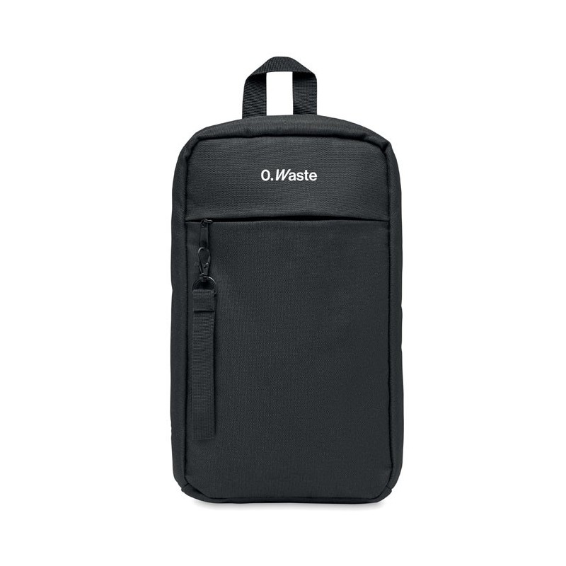 Sac de poitrine en 600D RPET CEBAG Couleur:Noir