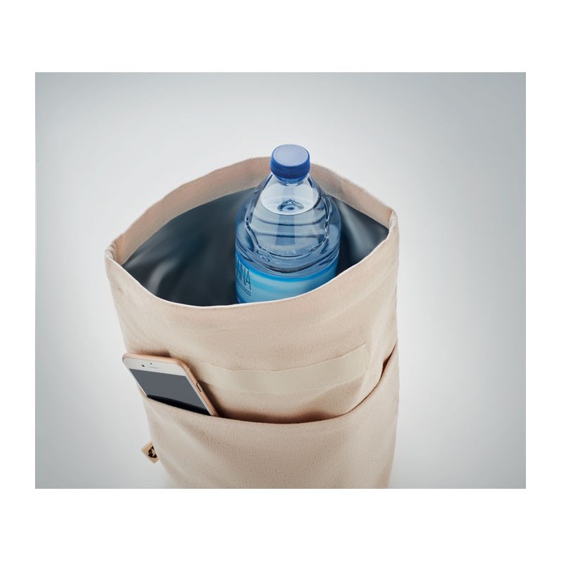 Sac isotherme en coton recyclé RECOBACouleur:Beige