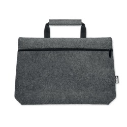 Sac ordinateur feutre RPET TAPLACouleur:Gris Pierre