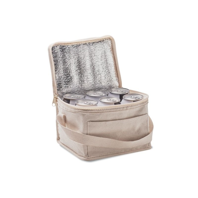 Sac isotherme pour 6 canettes EVANCouleur:Beige