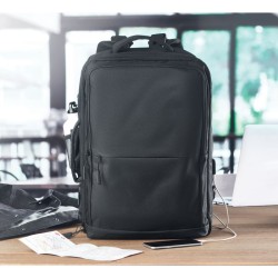 Sac à dos 600D RPET SOPHISCouleur:Noir