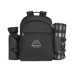 Sac pique-nique 4 personnes DUIN Couleur:Noir