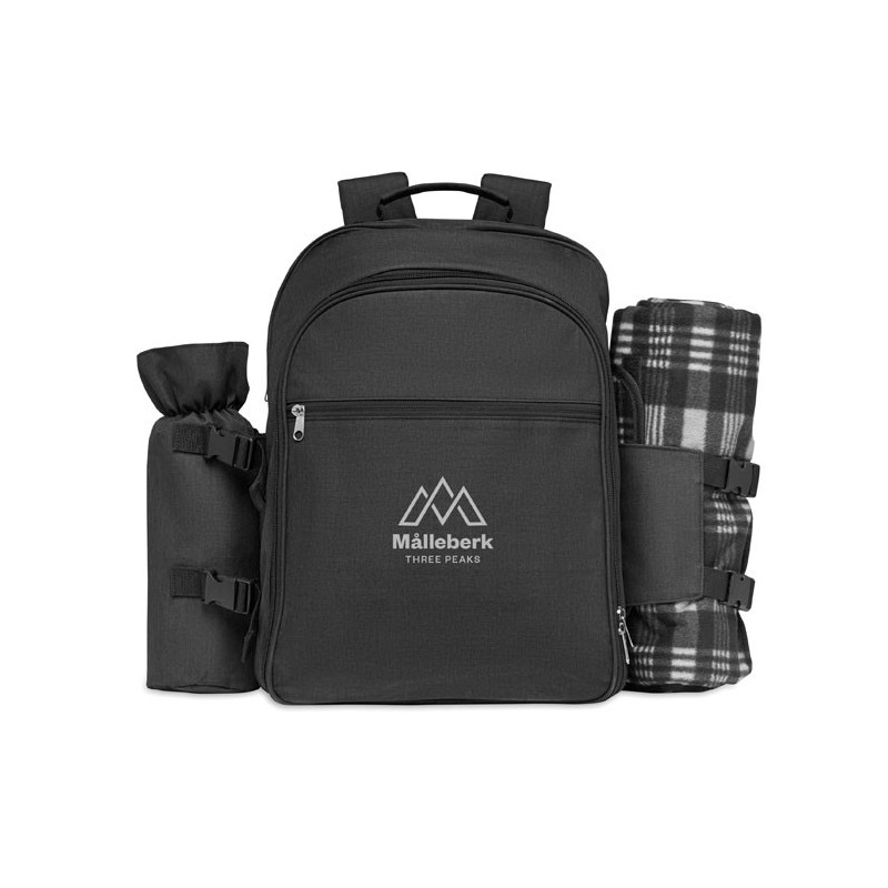 Sac pique-nique 4 personnes DUIN Couleur:Noir