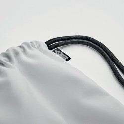 Grand sac à cordon 300D RPET NIGHTCouleur:Blanc