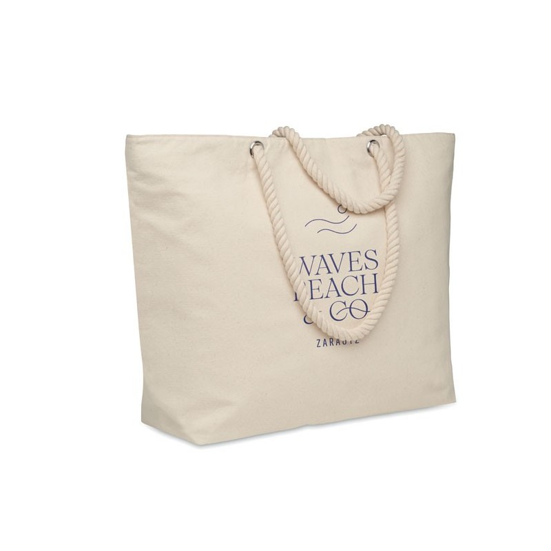 Sac de plage en coton HEAVENCouleur:Beige