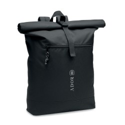 Sac à dos enroulable RPET 600D NAPACouleur:Noir