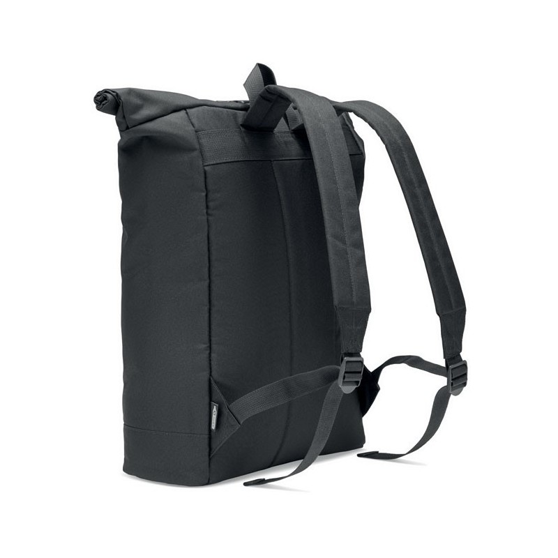 Sac à dos enroulable RPET 600D NAPACouleur:Noir