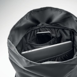 Sac à dos enroulable RPET 600D NAPACouleur:Noir