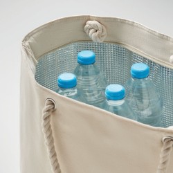 Sac de plage en coton HEAVENCouleur:Beige