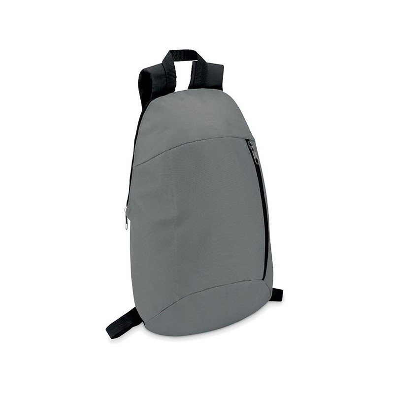 Sac à dos poche frontale TIRANACouleur:Gris Pierre