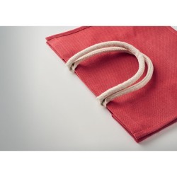 Sac shopping en juteCouleur:Rouge