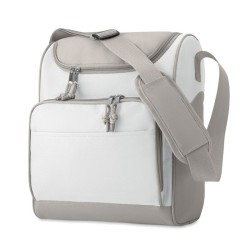 Sac isotherme avec poche ZIPPERCouleur:Blanc