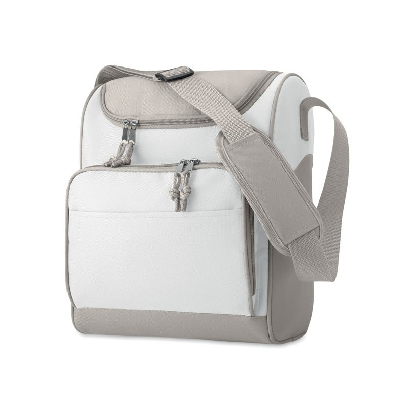 Sac isotherme avec poche ZIPPERCouleur:Blanc