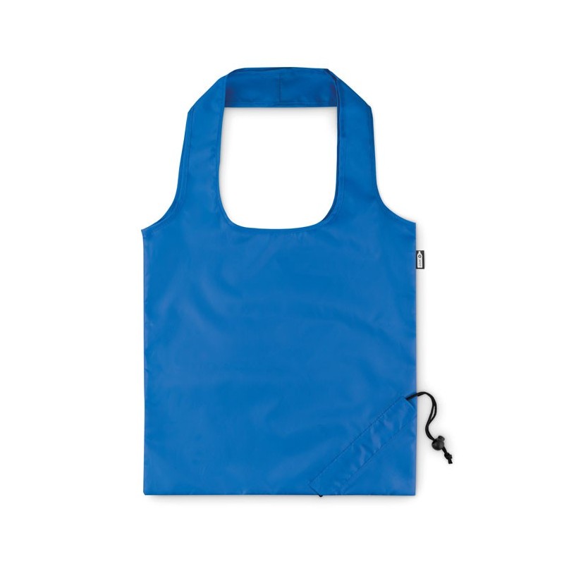 Sac de courses pliable en RPET FOLDPETCouleur:Bleu royal