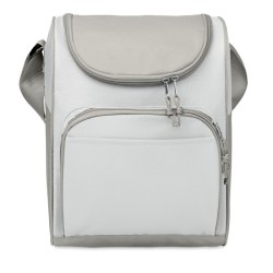 Sac isotherme avec poche ZIPPERCouleur:Blanc
