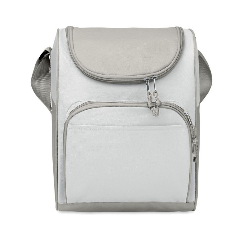 Sac isotherme avec poche ZIPPERCouleur:Blanc