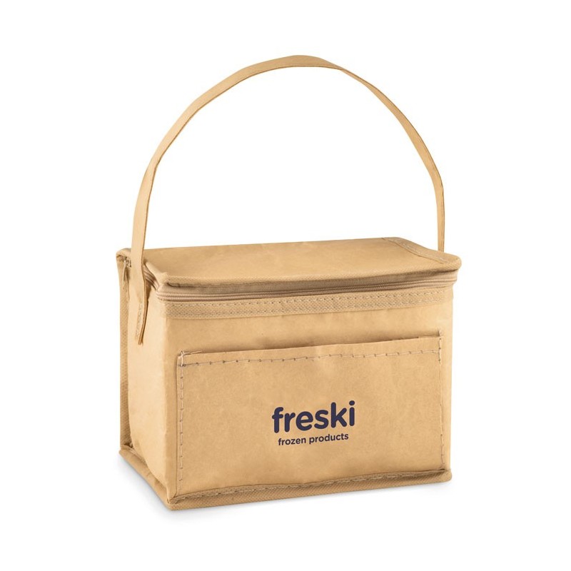Sac isotherme 6 canettes PAPERCOOLCouleur:Beige