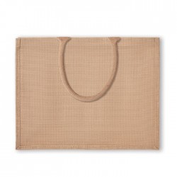 Sac shopping en jute Couleur:Beige